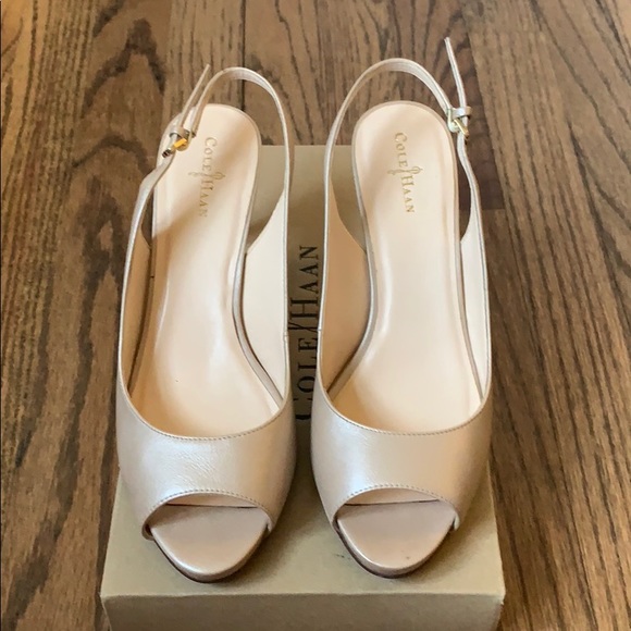 Cole Haan sling heels - Picture 1 of 6